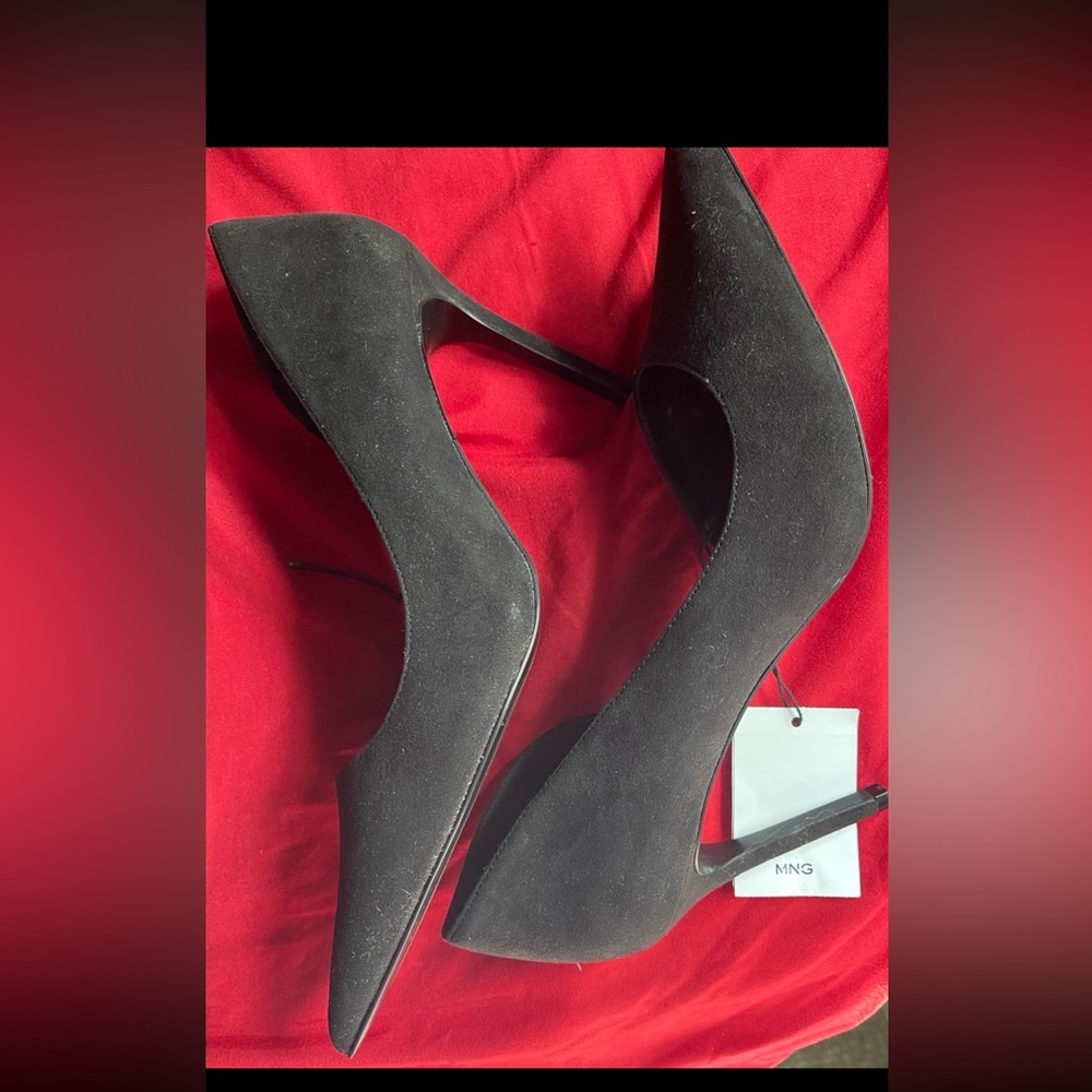 Mango Classic Black Heels